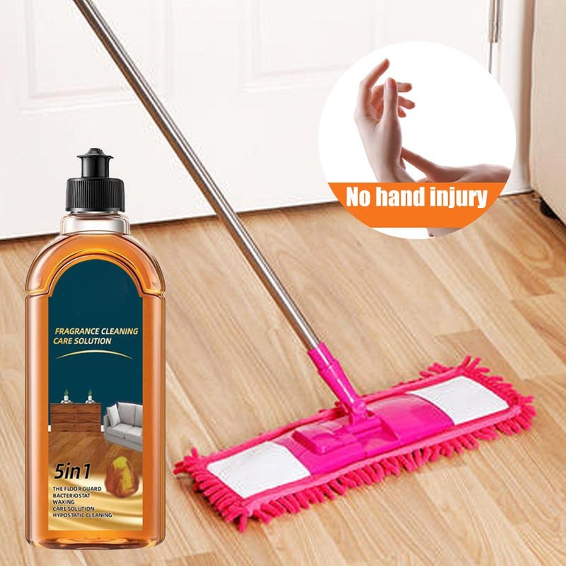 Floor Cleaner, Fragrance Cleaning Care Solution, 5 In 1 Floor Cleaner, Floor Polish For Tiles Wood Floors (2pcs) - Image 5